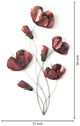 Classy Living Red Floral Wall Decor-2