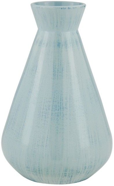 Uttermost® Flare Spire Powder Blue Indoor-Outdoor Ceramic Vase-0