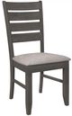 Coaster® Dalila 6-Piece Dark Gray Rectangular Dining Table Set-4