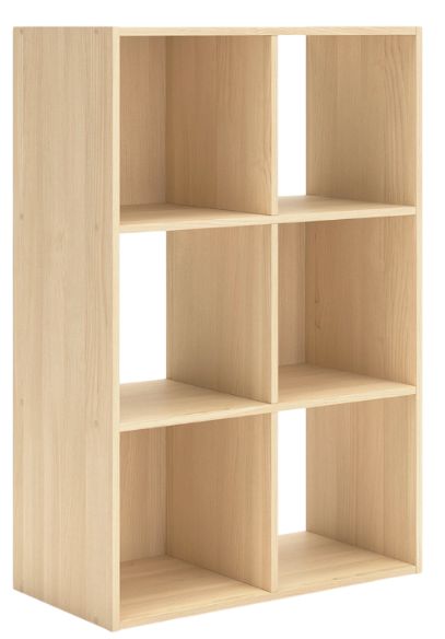 Signature Design by Ashley® Piperton Tan Six Cube Organizer-0