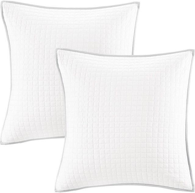 Olliix by Urban Habitat Grey King/California King Brooklyn Cotton Jacquard Duvet Cover Set-2