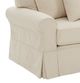 Four Seasons Customizable Daniel 2-Seat Slipcovered Sofa-1