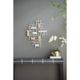 A & B Home Gold/White Medium Wall Decor-4