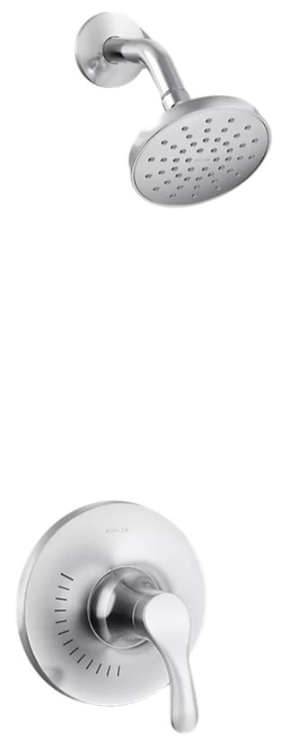 KOHLER® Simplice® Rite-Temp® Polished Chrome 1.75 GPM Shower Trim Kit-0