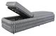 CabanaCoast® Customizable Trellis Aluminum/Natural Fiber Outdoor Chaise Lounge-3
