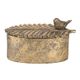 A & B Home Antique Gold 6" Trinket Box-0
