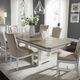 Liberty Furniture Abbey Park 7-Piece Antique White/Weathered Brown Trestle Dining Set-1
