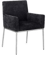 Black-Brushed Silver