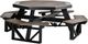 Nature's Best Furniture Customizable Polyethylene Outdoor Octagon Picnic Table-0