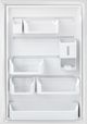 Frigidaire Gallery® 20.5 Cu. Ft. Top Freezer Refrigerator-Pearl White-4