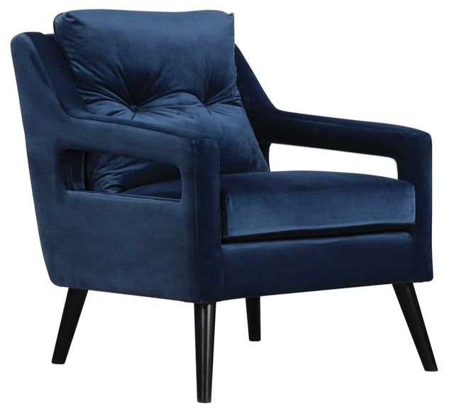 Uttermost® O'Brien Blue Arm Chair-0