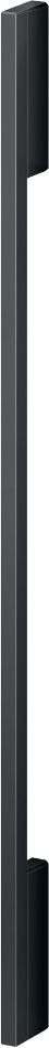 Fisher & Paykel 24" Black Square Handle