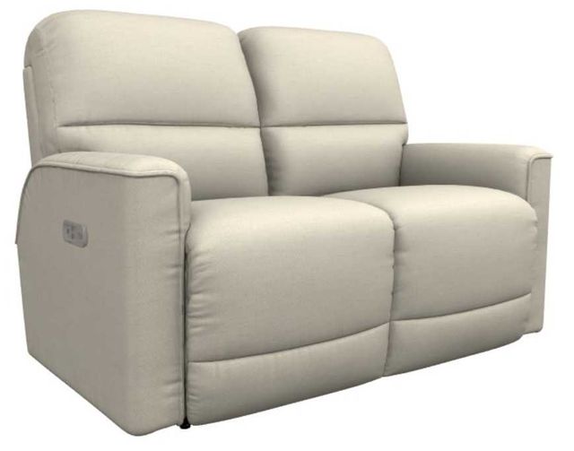 La-Z-Boy® Cade Bone Power Reclining Loveseat with Headrest and Lumbar-0