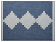 Olliix by Madison Park Isla Navy/White 5x7' Modern Geo Indoor/Outdoor Rug-0
