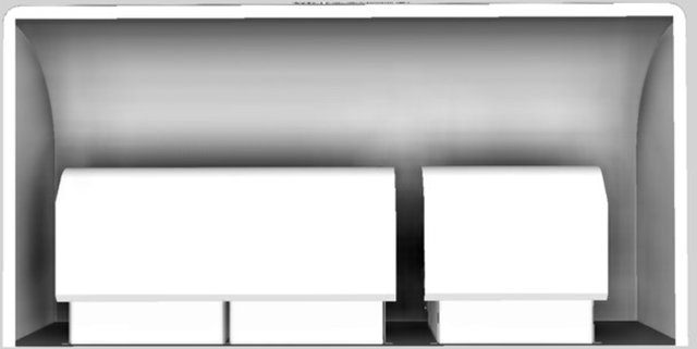 Vent-A-Hood® 42" White Retro Style Under Cabinet Range Hood-3
