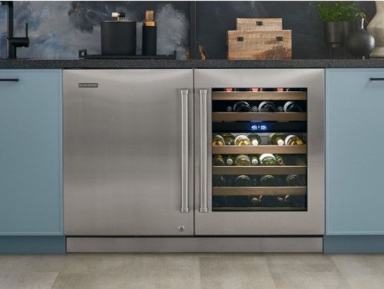 Sub-Zero® Designer Stainless Steel Undercounter Dual Kickplate-1