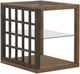Liberty Furniture Bayhill Trellis 3-Piece Black/Clear/Honey Occasional Table Set-5