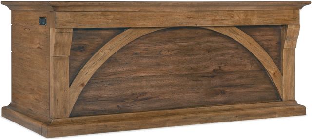 Hooker® Furniture Big Sky Vintage Natural Executive Desk-3