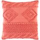 Surya Merdo Coral 20"x20" Toss Pillow with Down Insert-0