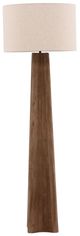 Dovetail Furniture Devayne Light Brown Floor Lamp-2
