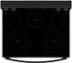 Whirlpool® 30" Black Freestanding Electric Range with Air Cooking Technology and Steam Clean-4