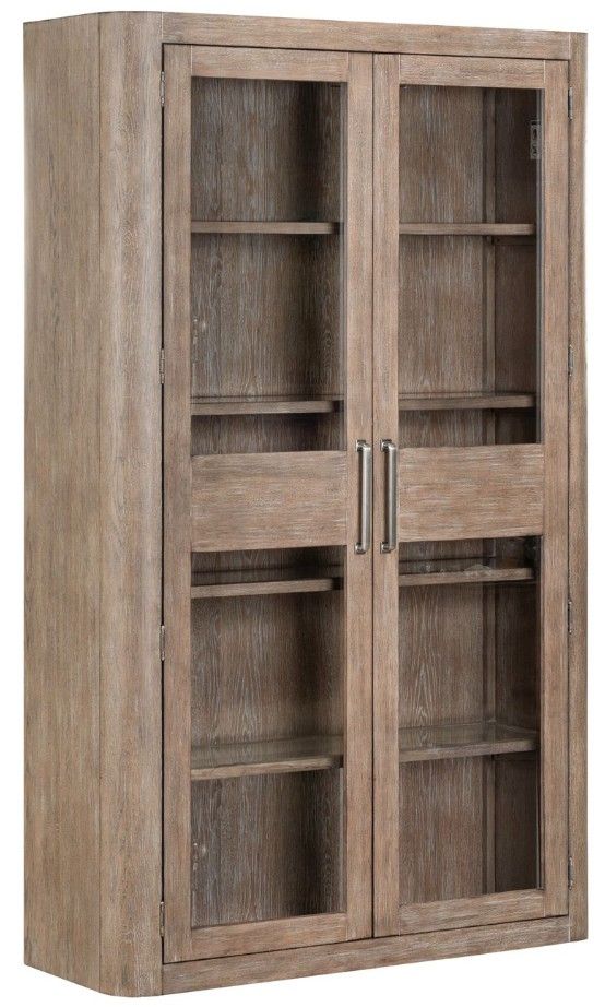 Liberty Furniture South Bend Burnished Clay Bunching Display Cabinet-0