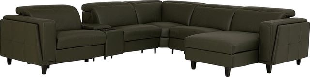 Palliser® Furniture Customizable Paolo 4-Piece Power Reclining L-Shape Sectional-0