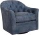 Smith Brothers Customizable 540 Leather Swivel Chair-0