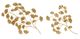 Olliix by Martha Stewart Clio 2-Piece Gold Foil Ginkgo Leaf Set-1