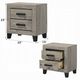 ACME Furniture Mari Light Gray Nightstand-2