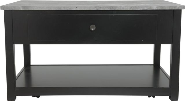 Signature Design by Ashley® Ezmonei Black/Gray Lift Top Coffee Table-1