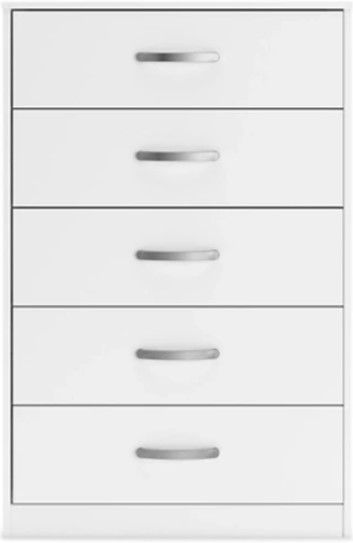 Signature Design by Ashley® Flannia White Chest of Drawers-1