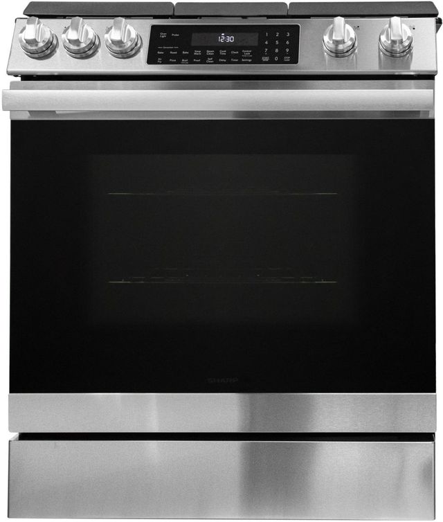 Sharp® 5 Piece Stainless Steel Electric Kitchen Appliance Package-3
