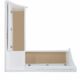 Linon Norah White Breakfast Nook-3