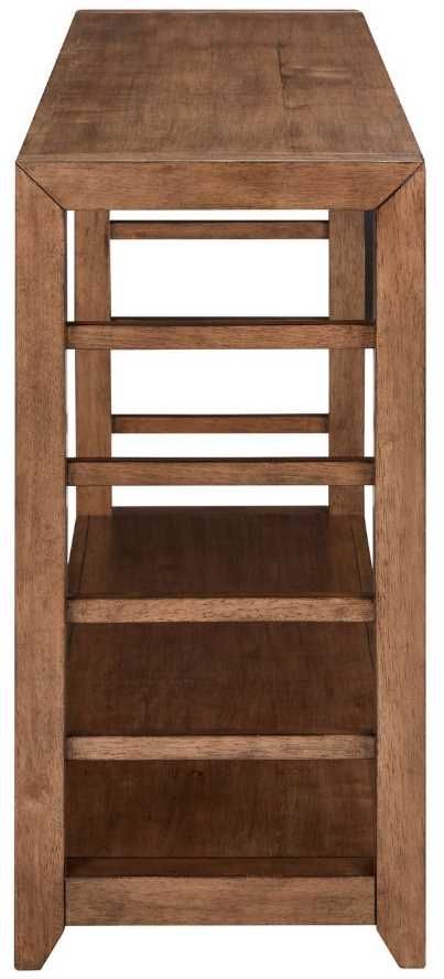Liberty Furniture Shaker Lakes Harvest Brown Sofa Table-3
