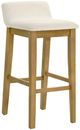 Armen Living Annikah Amber Glow/White Barstool-0
