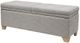 Olliix by Madison Park Grey Multi Ashcroft Storage Bench-2