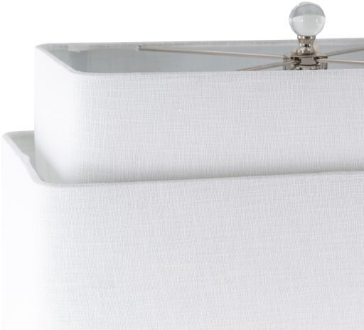 Surya Wellesly Silver Table Lamp-1