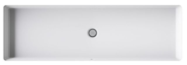 Kohler Verticyl® White 42.5" Rectangular Undermount Bathroom Sink-1