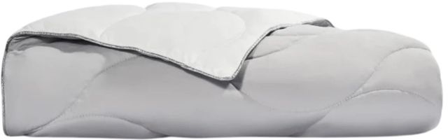 BEDGEAR® Cooling Performance® Gray/White Moisture-Wicking One Size Throw Blanket-0
