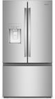 Whirlpool® 36" 23.4 Cu. Ft. Fingerprint-Resistant Stainless Finish Counter Depth French Door Refrigerator with Nugget Ice-0