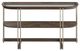 Magnussen Home® Elora Glass Top Walnut Sofa Table-1