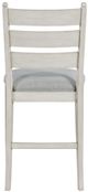 Homelegance® Wyatt Gray/Weathered White Counter Stool-5