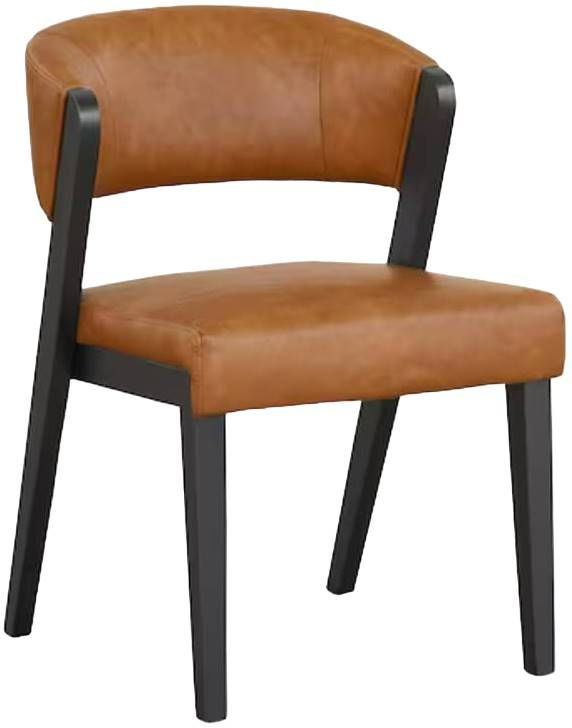Bassett® Furniture Asher Brown Dining Chair-0