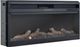 International Furniture Direct Hardrware EFP Black Electric Fireplace-0