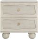 TOV Furniture Grappa White Nightstand-3