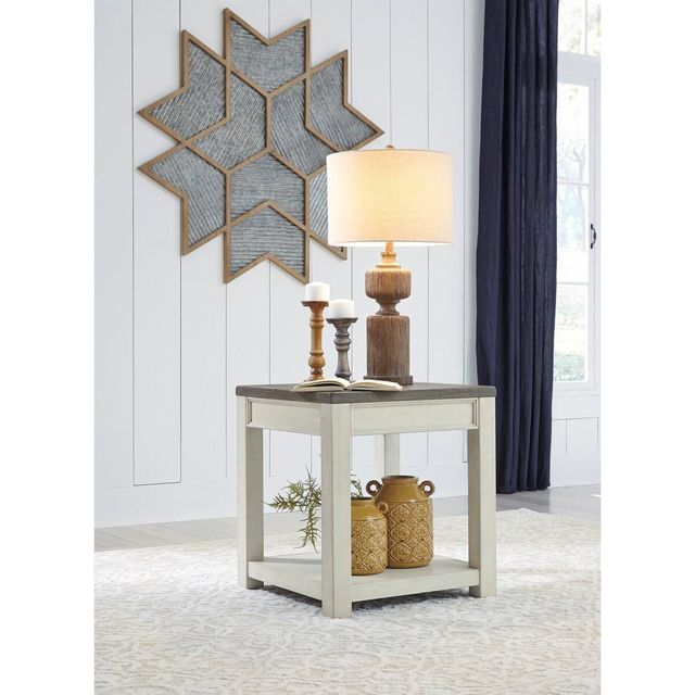 Signature Design by Ashley® Bolanburg 2-Piece Brown/White Living Room Table Set-2