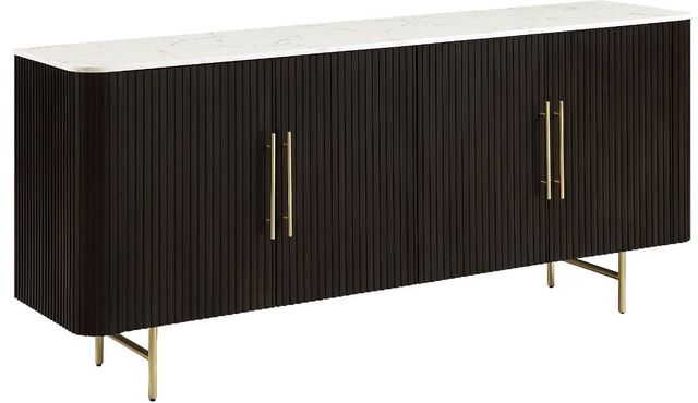 ACME Furniture Clayten Espresso/White Server-0