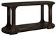 International Furniture Direct Black Balam Oil Black 59" Sofa Table-0