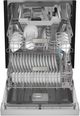 Sharp® 24" Stainless Steel Front Control Built In Dishwasher-1